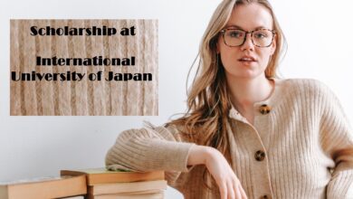 Masters scholarship in Japan