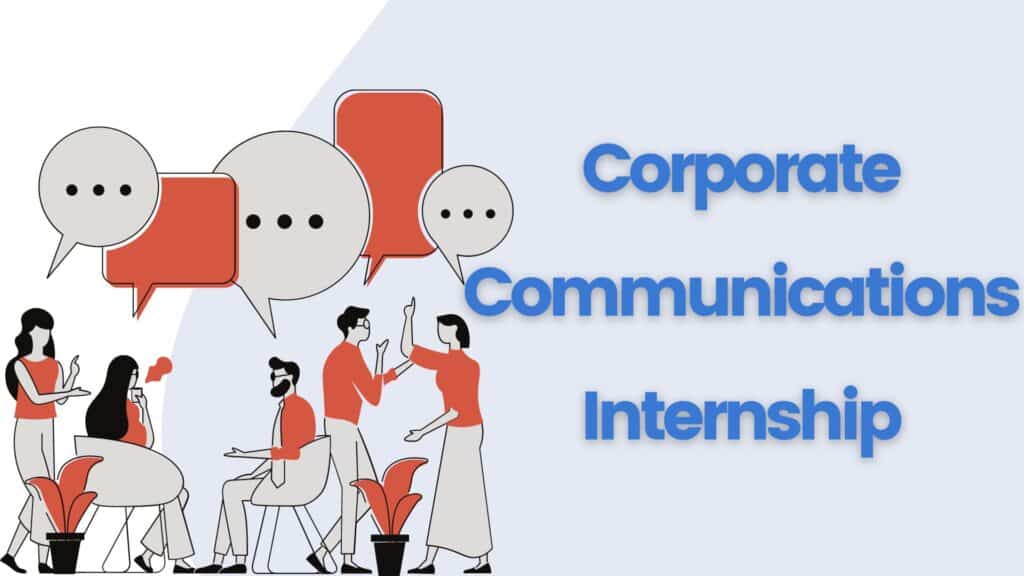 Corporate Communications Internship