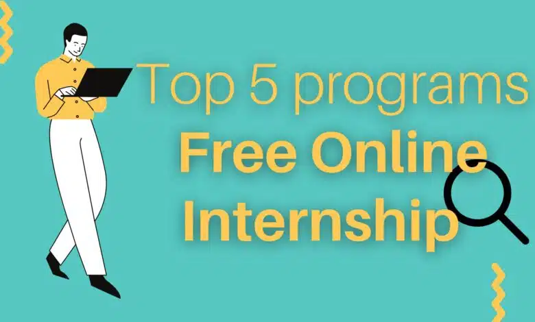 Free Online Internship - Top 5 programs