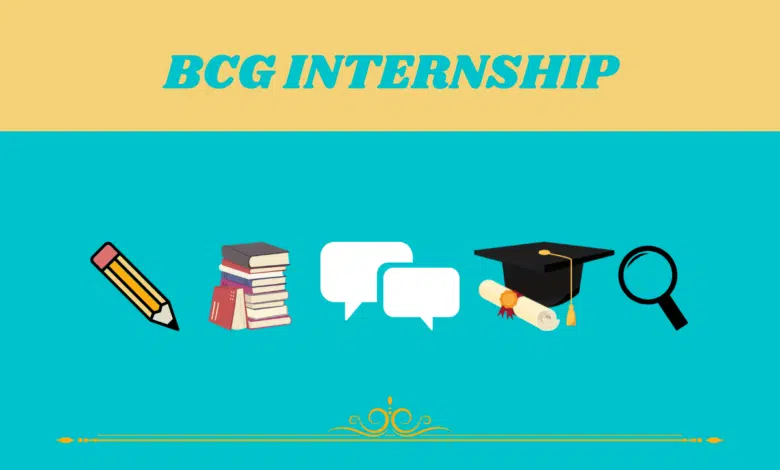 BCG internship