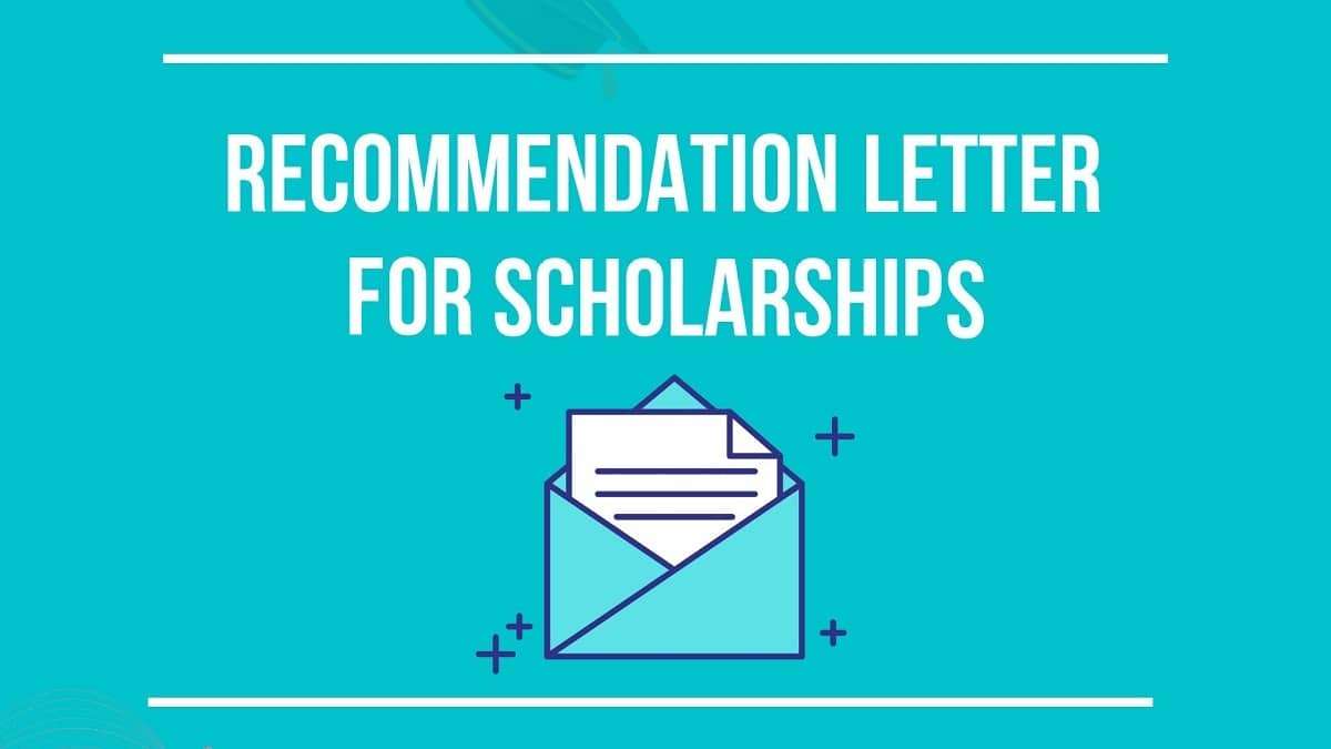 Cover letter for scholarships