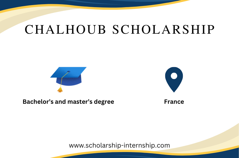 Description of This scholarship to study in France