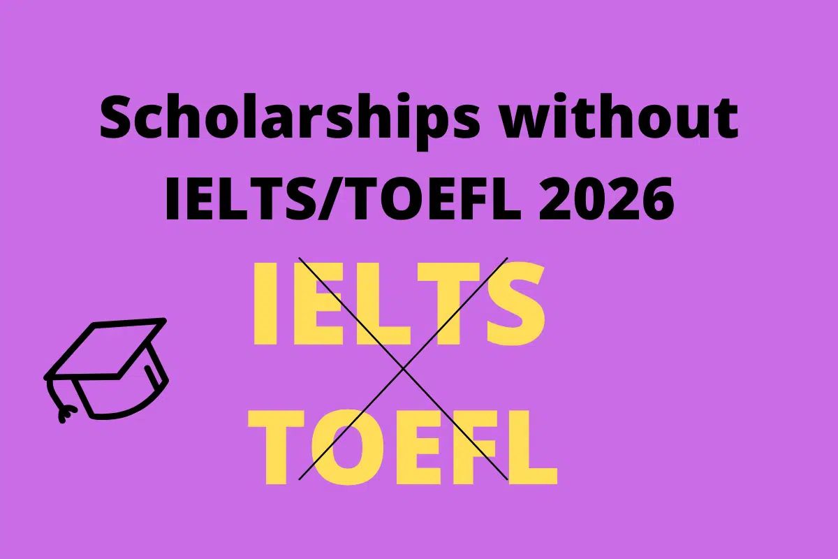 scholarships without IELTS 2026