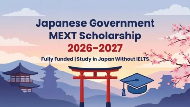 apanese Government MEXT Scholarship 2026–2027