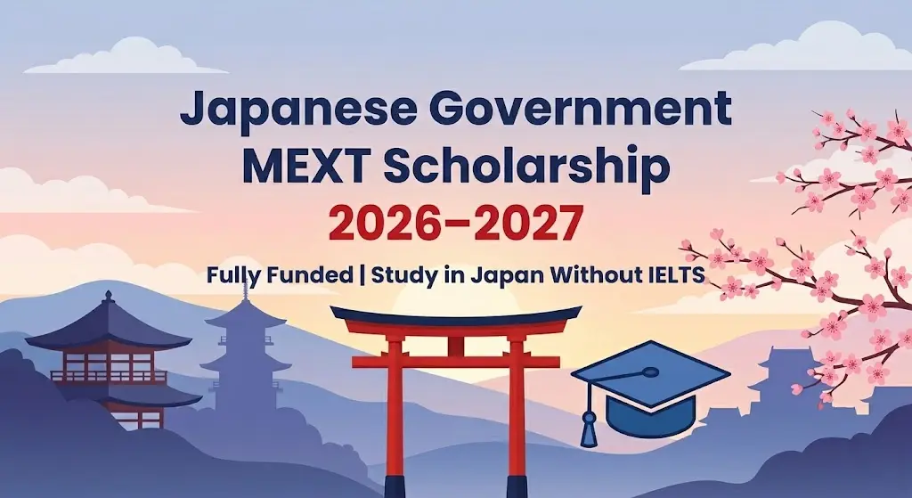 apanese Government MEXT Scholarship 2026–2027